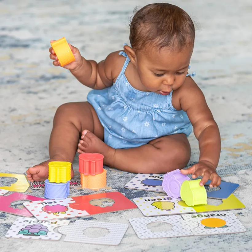 Sensorische puzzel – My 1st Sensory & Shapes Puzzle Set