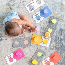 Sensorische puzzel – My 1st Sensory & Shapes Puzzle Set