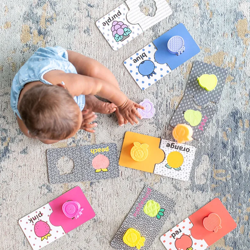 Sensorische puzzel – My 1st Sensory & Shapes Puzzle Set