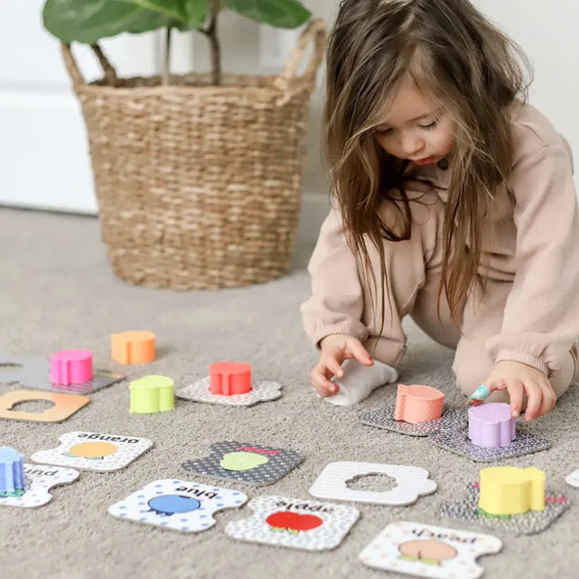 Sensorische puzzel – My 1st Sensory & Shapes Puzzle Set