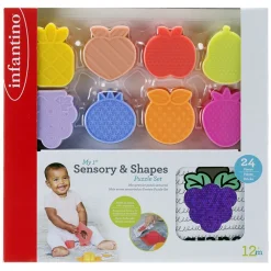 Sensorische puzzel – My 1st Sensory & Shapes Puzzle Set