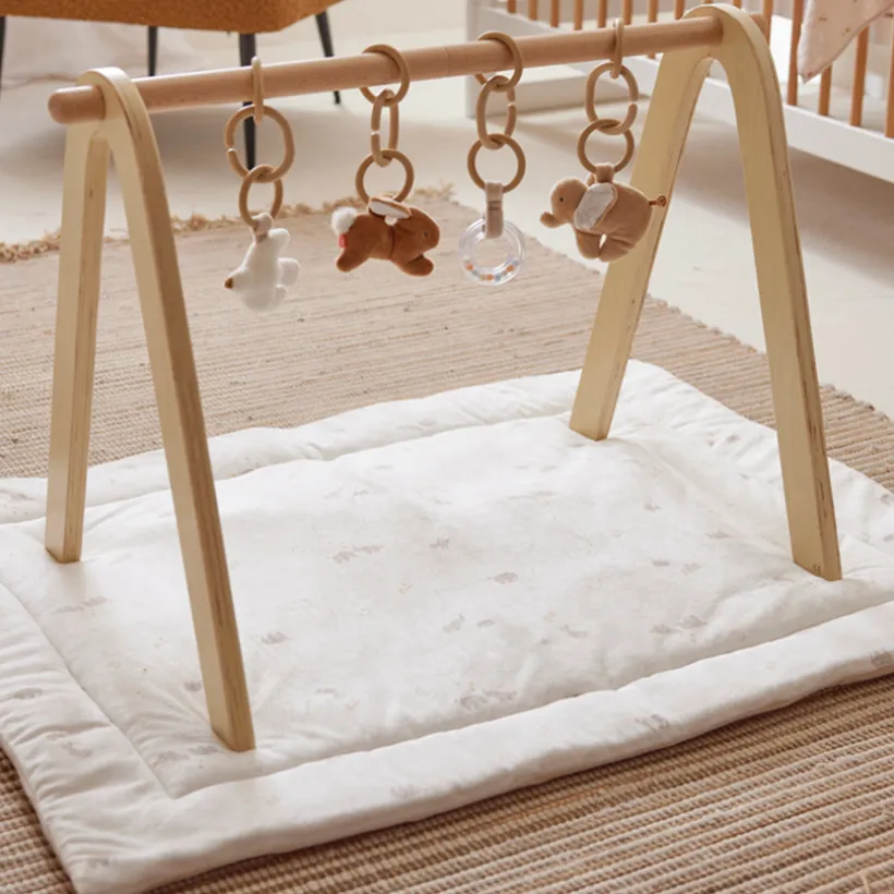 Set activiteiten in veloudoux voor boog Bali, Moka & Snow met 4 afneembare speeltjes