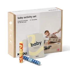 Set activiteiten voor baby's 0-12m Sand Grey/Honey