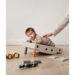 Set activiteiten voor baby's 0-12m Sand Grey/Honey