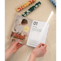 Set activiteiten voor baby's 0-12m Sand Grey/Honey