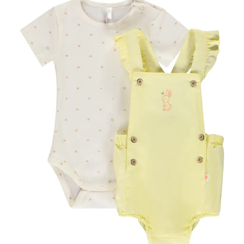Set body fantasie en romper voor meisjes
