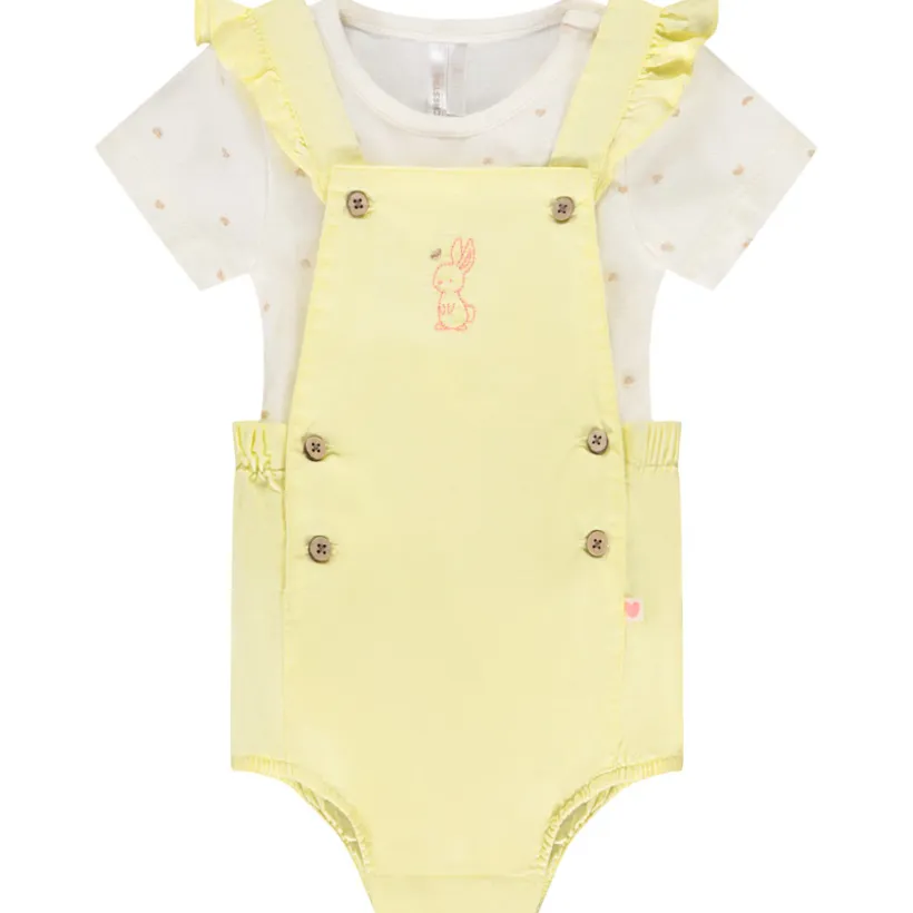 Set body fantasie en romper voor meisjes
