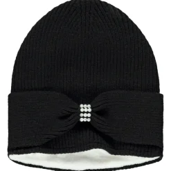 Set in gebreid muts + snood met strass voor meisjes