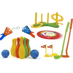 Set 5 in 1 multi-activiteit vaardigheidsspel