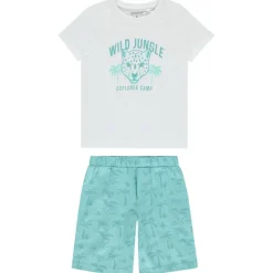Set pyjama 2-delige t-shirt + short Jungle voor jongens