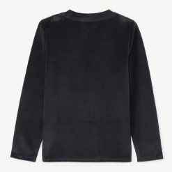 Set pyjama 2-delig fluwelen kerstmotieven jongens