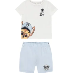 Set pyjama 2-delig short + T-shirt Pat'Patrouille voor babyjongens met verschillende afwerkingen naargelang de leeftijd