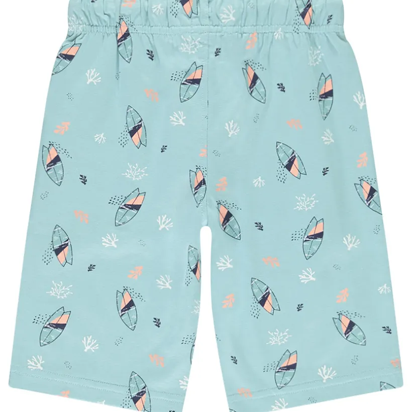 Set pyjama 2-delig t-shirt + short fantasie surf voor jongens