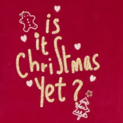 Set pyjama de Noël en velours fille
