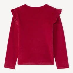 Set pyjama de Noël en velours fille