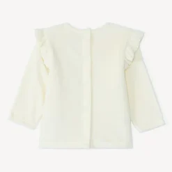Set pyjama fluweel kerst voor babymeisje met afwerkingen volgens leeftijd