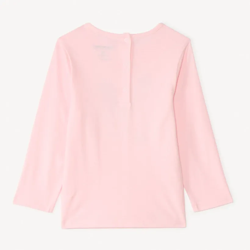 Set pyjama lange in bedrukt jersey voor babymeisjes