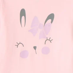 Set pyjama lange in bedrukt jersey voor babymeisjes