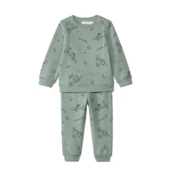 Set sweatshirt en jogging met Scoot-print voor babyjongen
