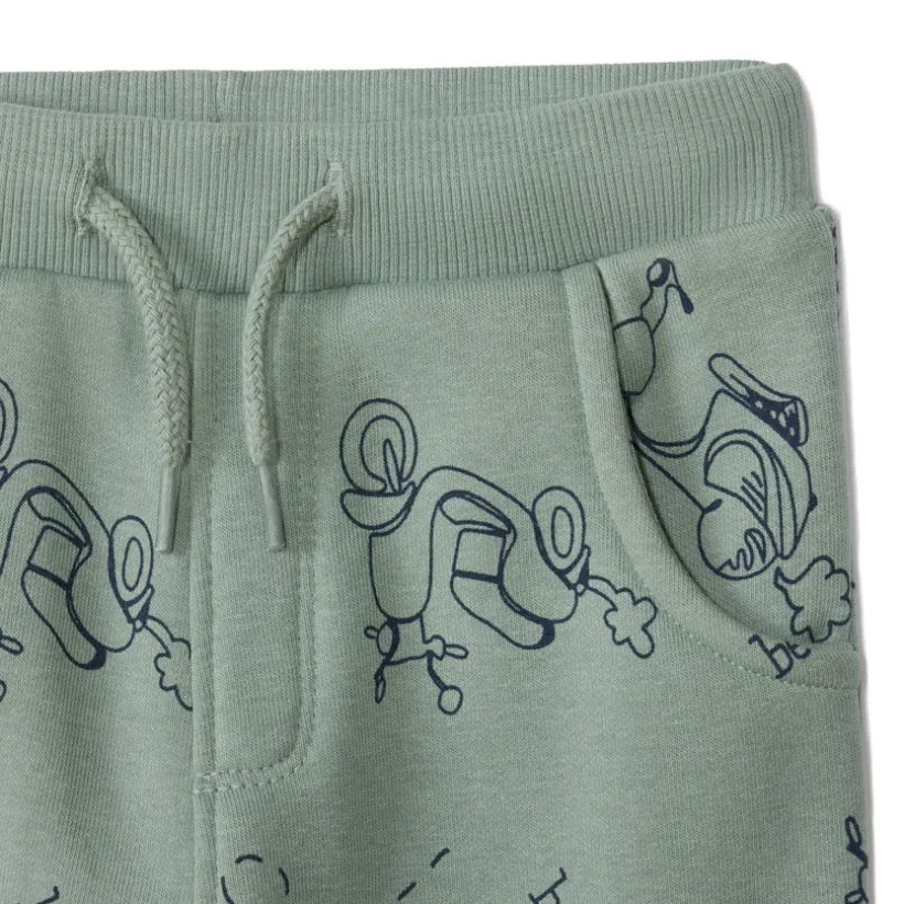 Set sweatshirt en jogging met Scoot-print voor babyjongen