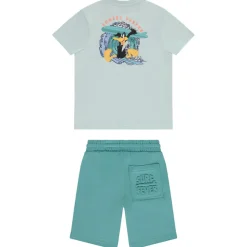 Set T-shirt met korte mouwen Daffy Duck Warner + bermuda voor jongen