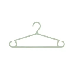 Set van 6 babyhangers - Groen