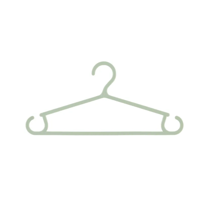 Set van 6 babyhangers - Groen