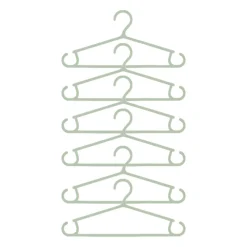Set van 6 babyhangers - Groen