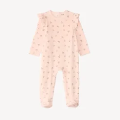Set van 3 baby meisjes pyjama's van fluweel met een fantasiepatroon (afwerking verschilt per leeftijd)