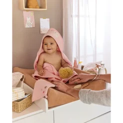 Set van badcape + washandje Little Princess