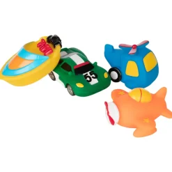Set van 4 badspuiters Voertuigen