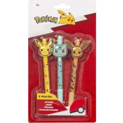Set van 3 balpennen Pokemon