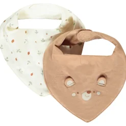 Set van 2 bandana slabbetjes in jersey Koning van de Bossen