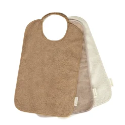 Set van 3 beige zwemdoeken om aan te trekken
