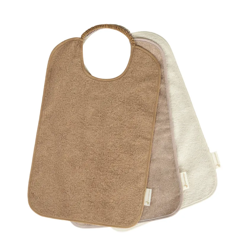 Set van 3 beige zwemdoeken om aan te trekken