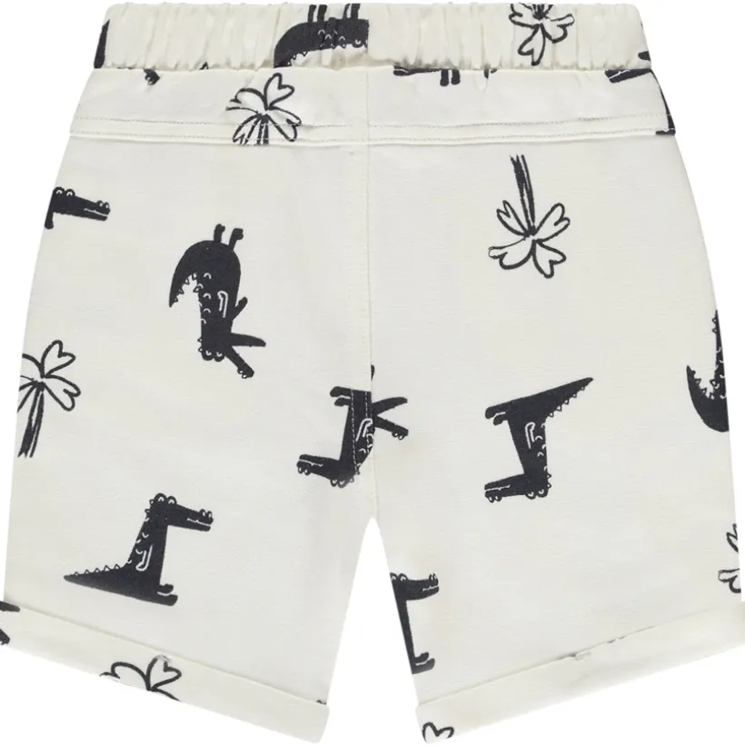 Set van 2 Bermuda's met fantasie voor baby jongen
