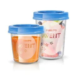 Set van 20 bewaarpotjes - 180ml + 240ml