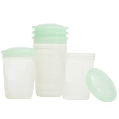 Set van 5 bewaarpotjes van 200ml