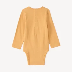 Set van 3 bodies met lange mouwen, effen, voor babyjongen