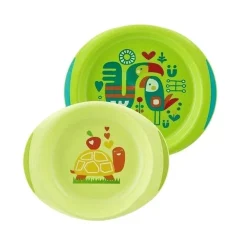 Set van 2 borden 12M+ - Groen