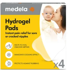 Set van 4 Borstkompressen Hydrogel