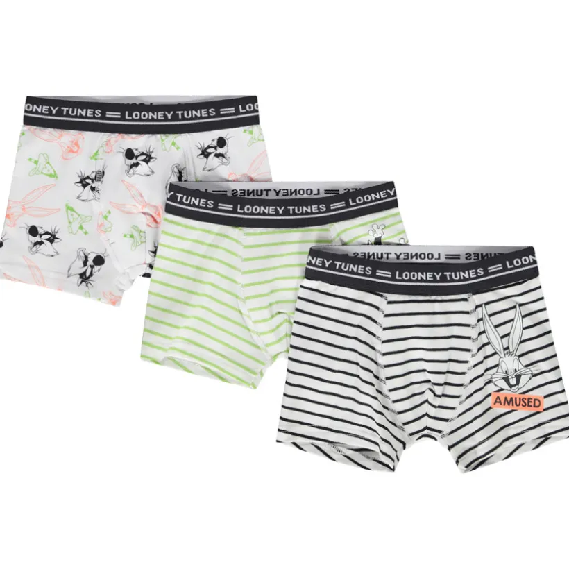 Set van 3 boxershorts in jersey met Looney Tunes motieven jongens
