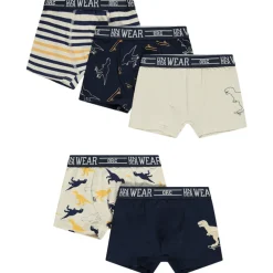 Set van 5 boxershorts met dinosaurussen jongens