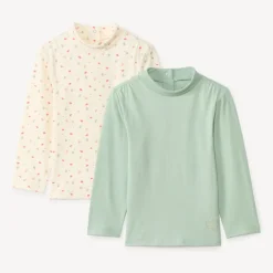 Set van 2 coltruiondertruien meisjes