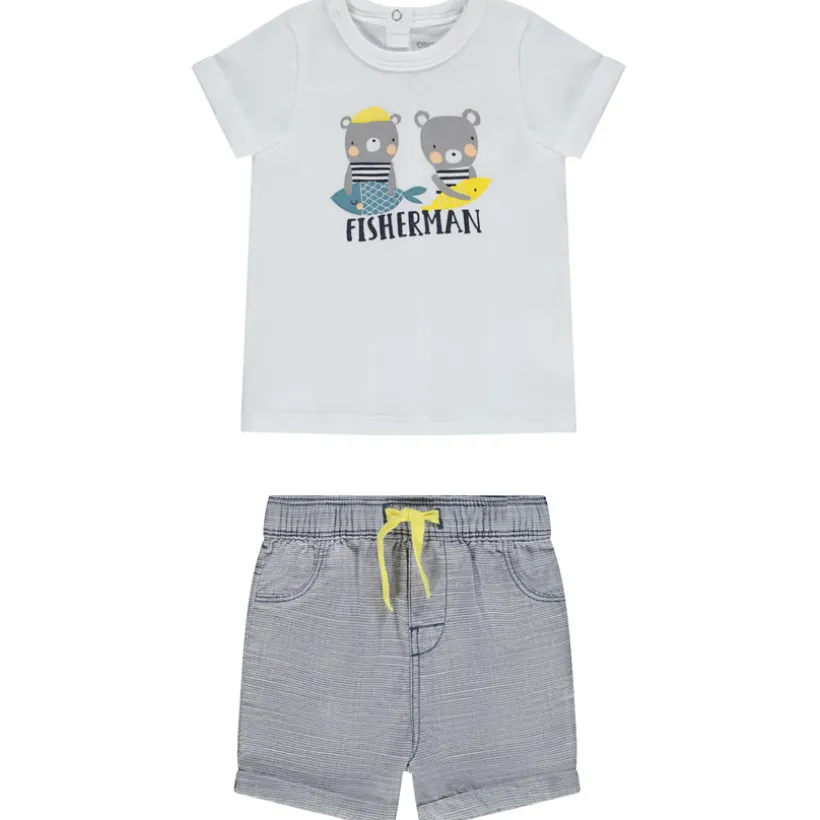 Set van 2 delen in jersey voor baby jongen
