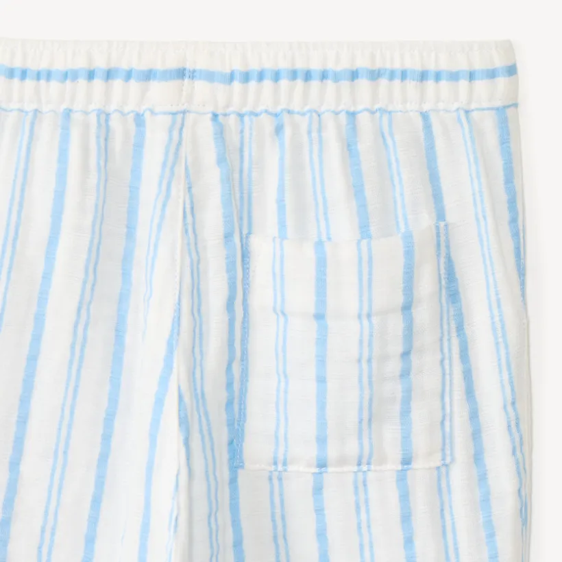 Set van 2 delen met gestreepte polo en broek voor babyjongen
