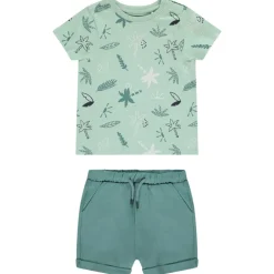 Set van 2 delen met palmenprint voor babyjongen