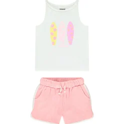 Set van 2 delen met surfprint tanktop meisjes