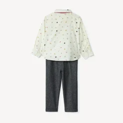 Set van 3 delen met vlinderdasje voor babyjongen
