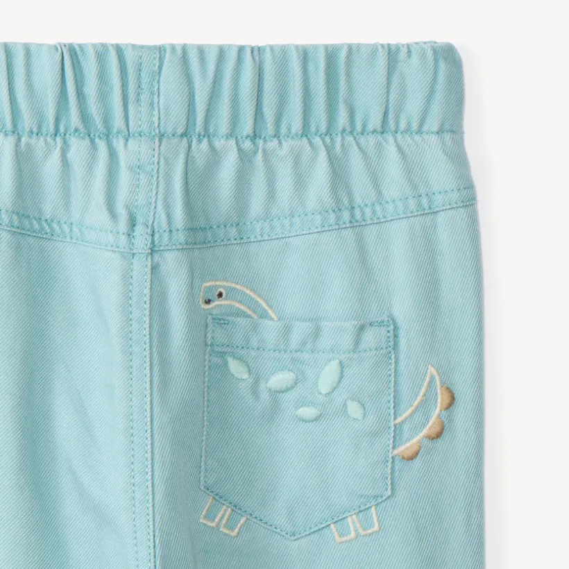 Set van 2 delen: shirt en broek voor babyjongen met dino-motieven.